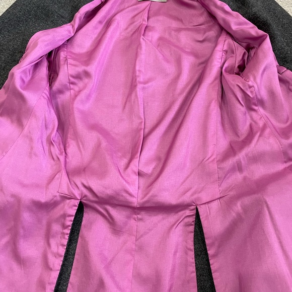 Karin Miller Hamburg wool coat with buckles - Picture 9 of 13